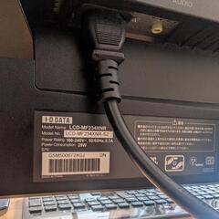 デスクトップPC 本体+ディスプレイ24インチの画像