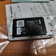 NEC Aterm MP02LN LTE モバイルルーターの画像