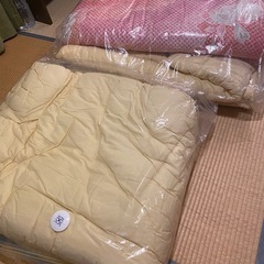掛け布団 敷布団 セット 差し上げます