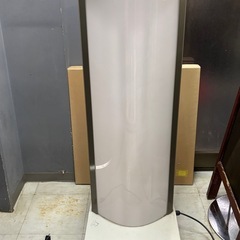 【商談中】屋外用楕円電飾看板　高さ113cm×幅38cm 土台部分幅40cm×50cm 