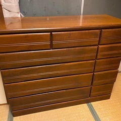 【受付再開】
5段タンス 幅116x奥行45x高さ93cm