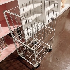 【500円】新聞ストッカー バスケット2点まとめての画像