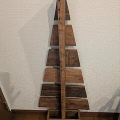 woodTree　お店のオブジェに🤗🎄ハンドメイド什器の画像
