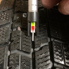 引渡し決定ｽﾀｯﾄﾞﾚｽﾀｲﾔ155/65R13の画像