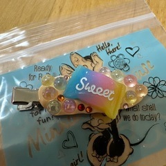 ハンドメイド♡ホイップデコ♡ヘアクリップ♡1P