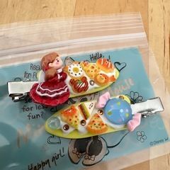 ハンドメイド♡ホイップデコ♡ヘアクリップ♡2P