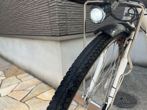 ?超容量12Ah(現行長生き)?pas with パスウィズ　電動自転車　電動アシスト自転車　26インチ  12164