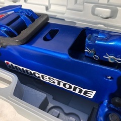 自家塗装スバルブルー　
2tフロアジャッキの画像