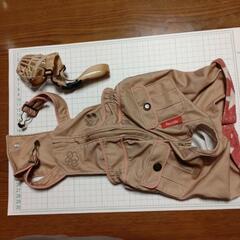 値下げしました。小型犬　服　生理　オムツカバー マズル　口輪　ペコレ　pecolleの画像