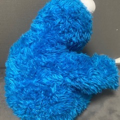 クッキーモンスターのぬいぐるみの画像