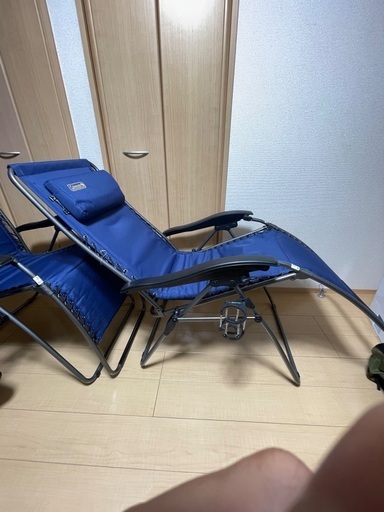 Coleman インフィニティチェア　ネイビー　２脚