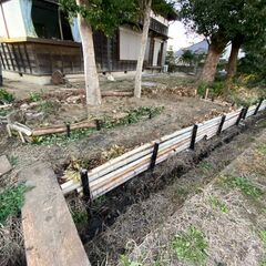 ★自然素材や建築廃材を活かした庭改善工事を請け負います！★