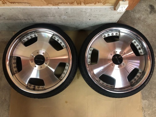 WORK EUROLINE ワーク ユーロライン 19インチ 8J ＋45 Aディスク 5穴 PCD114.3