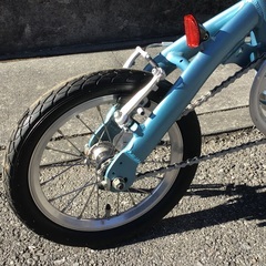 RENAULT(ルノー) フランス製　超軽量8.3kg 14インチ 折りたたみ自転車 アルミフレーム 超小型　超おしゃれ！美車！の画像