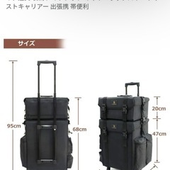 プロ仕様 LUVODI 3way メイクボックス キャリー 大容量の画像