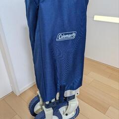 【未使用】Coleman コールマン アウトドアワゴン ネイビー/ホワイト