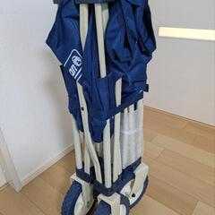 【未使用】Coleman コールマン アウトドアワゴン ネイビー/ホワイト