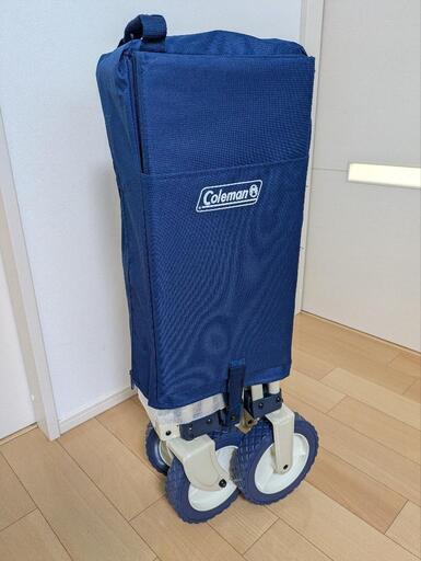 【未使用】Coleman コールマン アウトドアワゴン ネイビー/ホワイト