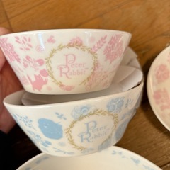 未使用 箱付き ピーターラビット マグカップ 陶器YAMAKA ヤマカ セットの画像