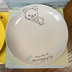 リラックマ コリラックマボウルとプレートセット 7枚 ローソンの画像