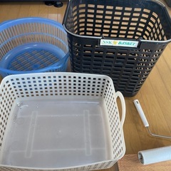 洗濯カゴ　大３つ