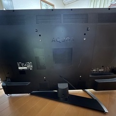 シャープのAQUOS、50インチ　の画像