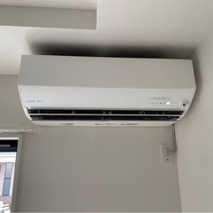 エアコン取り付け、取り外し
