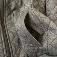 Puma プーマ ゴルフ グレー キルティングジャケットの画像