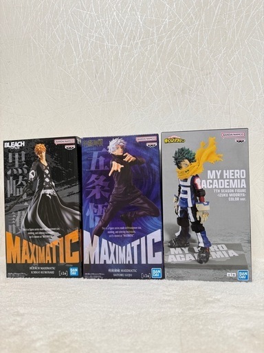 MAXIMATIC フィギュア 3体セット