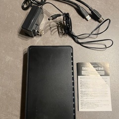 FFF(旧marshal)外付けHDD TV非対応　容量不明
　の画像