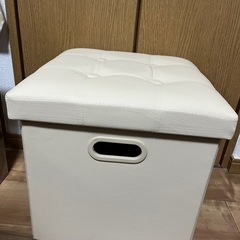 収納スツール　椅子※ワンセットのみ※の画像
