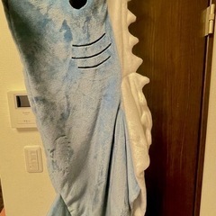パジャマ　サメ　着ぐるみ　シャーク　冬　暖かいの画像