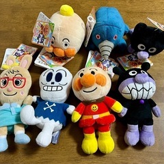 【お値下げ・未使用品】アンパンマン　プリちぃビーンズ7体セット 