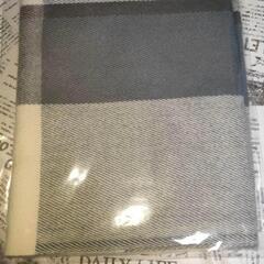 【新品】レディースマフラー 厚手 大判 チェック柄 グレー とろふわ

の画像