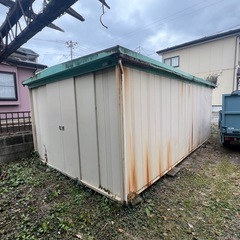プレハブ　サビあり　小屋　倉庫　