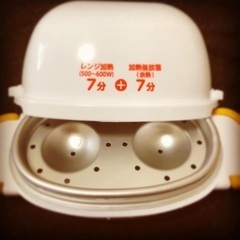 レンジでらくチン ゆでたまご🥚の画像