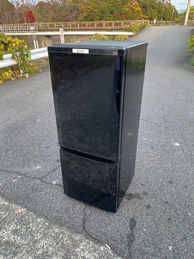 ?☘️大阪市から阪南市まで配達設置無料?三菱冷蔵庫146L?保証有り