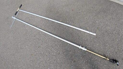【説明書付き】井戸掘り器 キット（ＤＩＹ）径75mm鉄製オーガ 全長８m仕様 