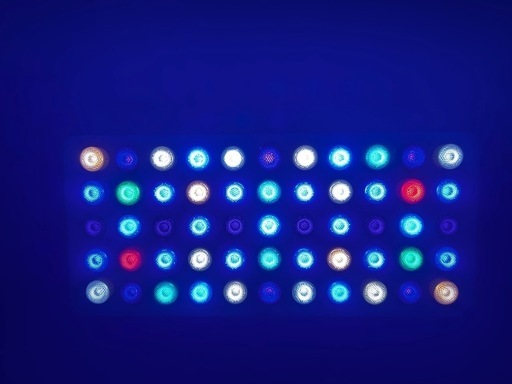 165W LEDライト プリズムレンズ ブラックボックス　二台セット　サンゴ 水槽 ライト 照明