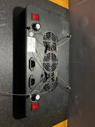165W LEDライト プリズムレンズ ブラックボックス　二台セット　サンゴ 水槽 ライト 照明
