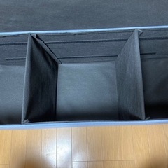 収納　ソファ　ベンチ　ブルー　水色の画像