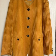 新品・ジャケット・マスタードカラー・13号