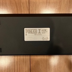キーボード KBC POKER X cherry 赤軸の画像