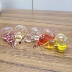 ビードロ独楽　5個セット　おもちゃ