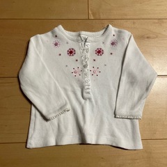2着セット　GAP 70 ベビー服　女の子の画像