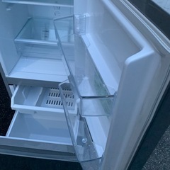 🚛設置配送無料🔰当日配送‼️ スタイリッシュ 2ドア冷蔵庫 🏅兵庫　大阪　京都　奈良　和歌山　滋賀　🔹の画像