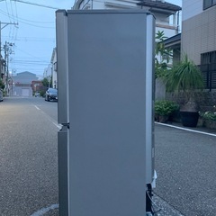 🚛設置配送無料🔰当日配送‼️ スタイリッシュ 2ドア冷蔵庫 🏅兵庫　大阪　京都　奈良　和歌山　滋賀　🔹の画像