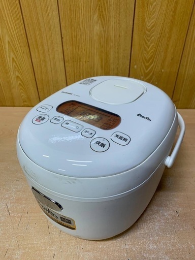 ♦️ アイリスオーヤマジャー炊飯器【2019年製】RC-MD50-W