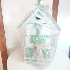 ④未使用　ビニール梱包状態　長期保管品　餌台 バードフィーダー　巣箱 バードハウス　野鳥観察　エサやり　エクステリア　インテリアの画像