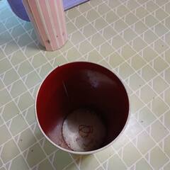 【無料】レトロなゴミ箱◆電車の絵や路線図入り◆鉄オタ必見の一品！の画像